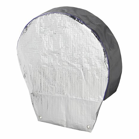 Aluminum reflective wheel cover for 16tires