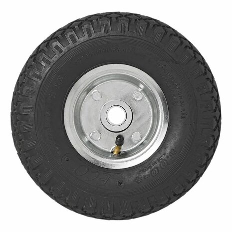 Nose wheel tire rim metal with pneumatic tire 260x85mm