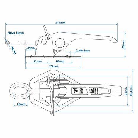 Tension lock SPP ZB-03A