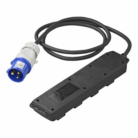 CEE 4-way Schuko socket 1.5M