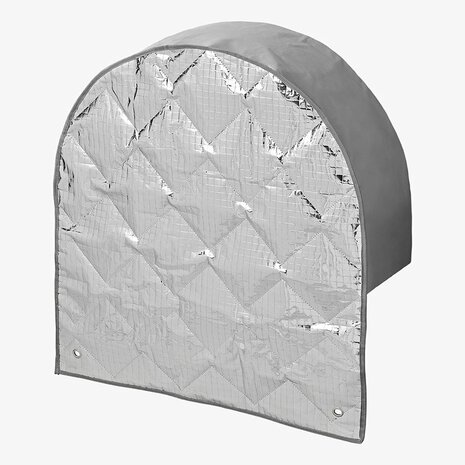 Wheel cover aluminium reflective for 15 - 17tyres