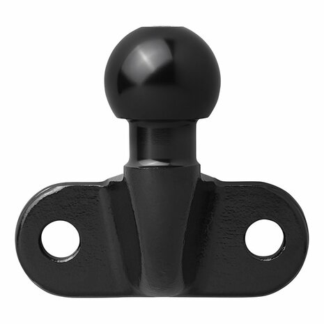 Towbar ball black angled D17.2/S350 E-type approved