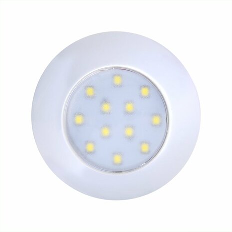 Ceiling light surface-mounted luminaire 12-leds 12V 240lm dia 75x18mm