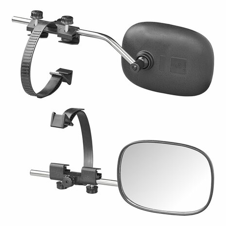 Caravan mirror convex glass 410 x 140 x 190 mm