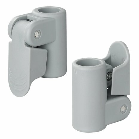 Tube clamp for tent pole with quick release 19-22mm - set of 4 pieces