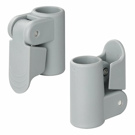 Tube clamp for tent pole with quick release 22-25mm - set of 4