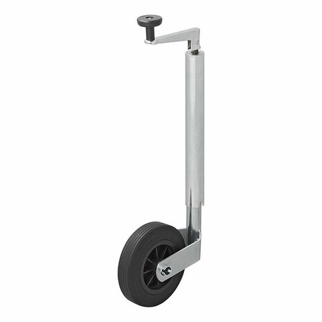 Nose wheel 35mm plastic rim with rubber tire 160x40mm