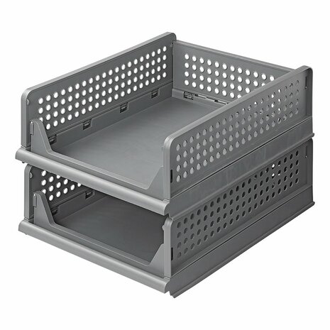 Kitchen organizer 2-layer stackable