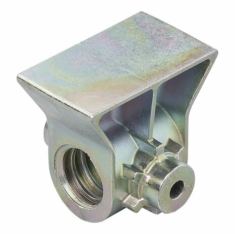 Corner support spindle block M20 x dia 15 mm