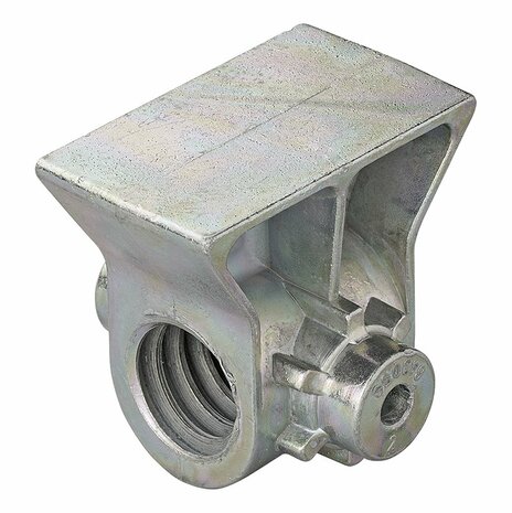 Corner support spindle block M20 x dia 15 mm suitable for plastic nuts