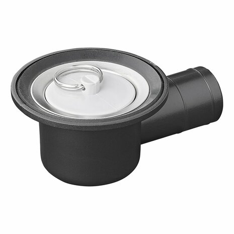 Siphon angled dia 39 mm
