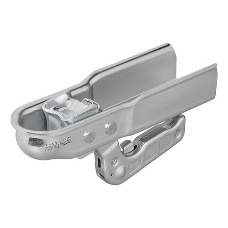 Steel ball coupling vertical 2 holes square 60mm 1300kg braked
