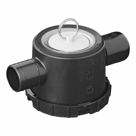 Siphon with 2 connections dia 39 mm