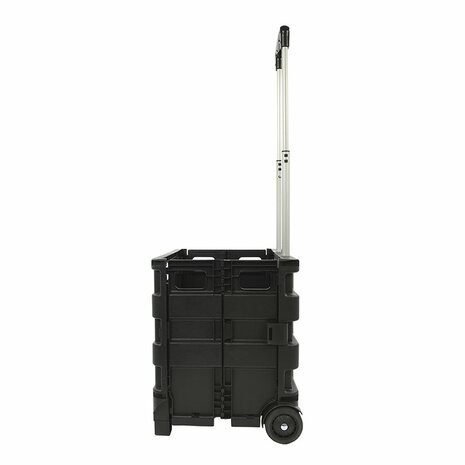 Transport trolley with folding crate 25kg