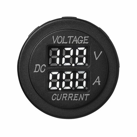 Volt-ammeter digital 6-30V 0-10A