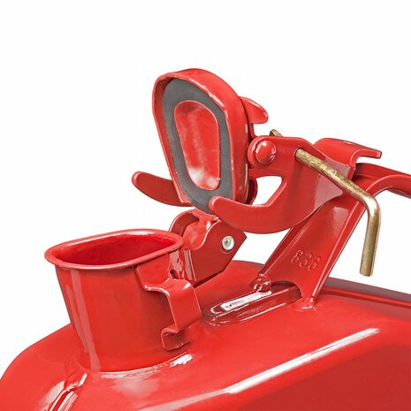 Jerrycan 5L metal red UN- TuV/GS approved