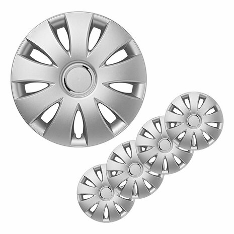 Wheel cover set Aura 15 inch 4 pieces in display box