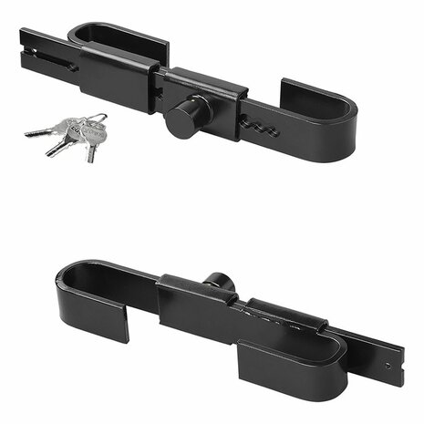 Adjustable trailer and container lock