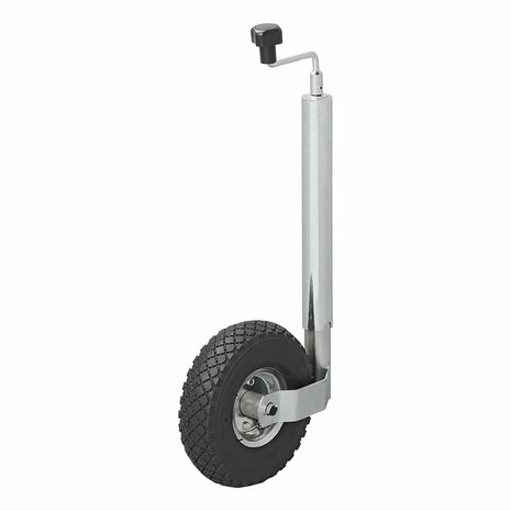 Nose wheel 48mm rim metal and pneumatic tire 260x85mm
