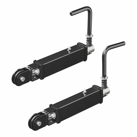Handbrake spindle with roller