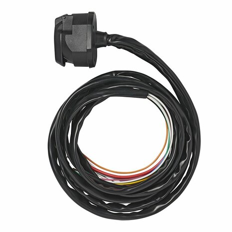 Towbar cable set 13-pin PVC type Jaeger + 1.50M cable