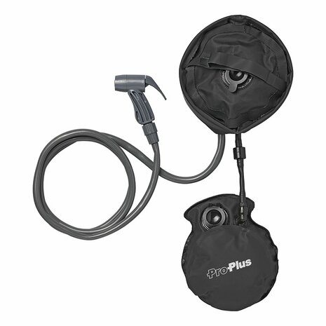 Camping shower 11L with foot pump