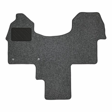 Camper cabin floor mat for Mercedes W907 Sprinter with rear-wheel drive and handbrake from 2018