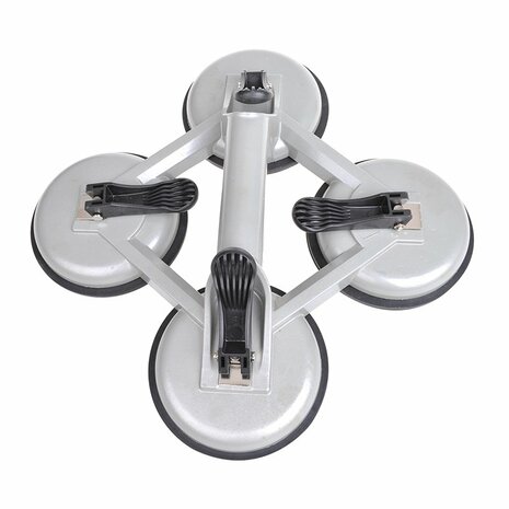 Aluminium vacuum lifter with 4 suction cups