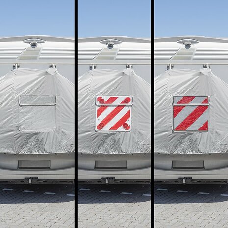 Bike cover XL for 2 bikes with insertion pocket for marker board (ripstop)
