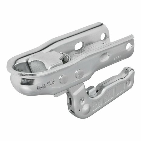 Steel ball coupling round 35-50mm 2000kg braked
