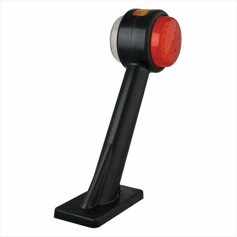 Width light 12/24V red/white/orange 166x193mm LED left