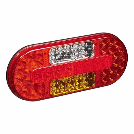 Rear light 6 functions 323x134mm 54LED left