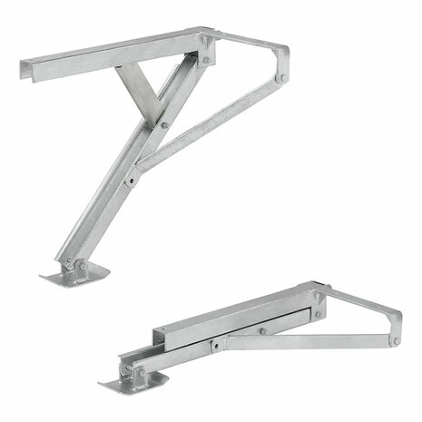 Caravan corner support compact 600 kg for front left and rear right