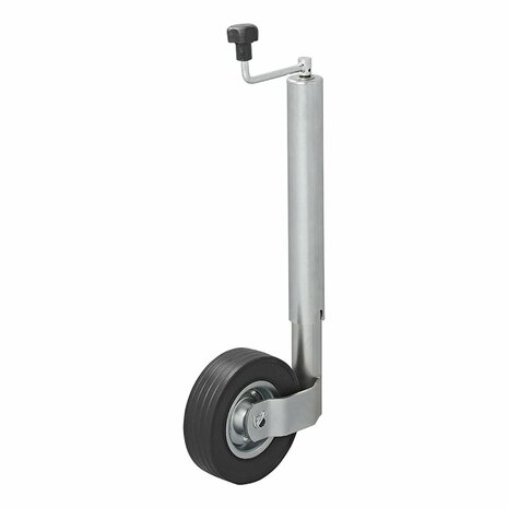 Joint wheel 60mm rim metal with rubber tire 220x65mm