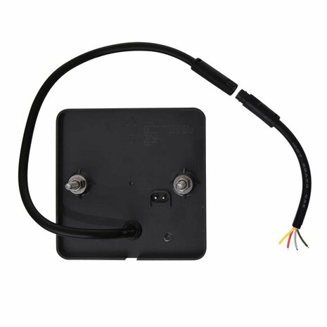 Rear light 12/24V 4 functions 100x100mm LED