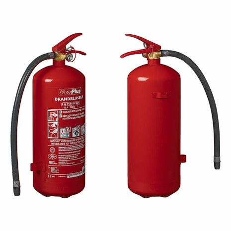 Fire extinguisher 6kg ABC powder NL + pressure gauge