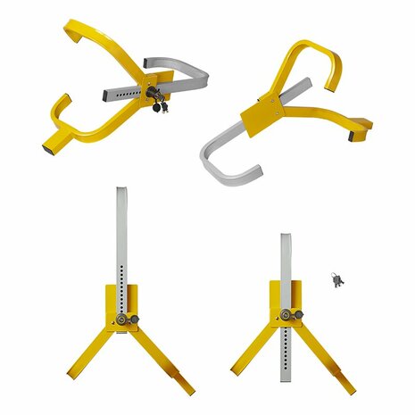 Wheel clamp XL 16 - 19 inch