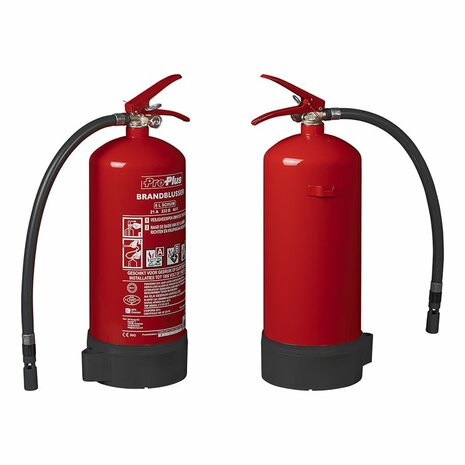 Fire extinguisher 6L AB F foam NL + pressure gauge