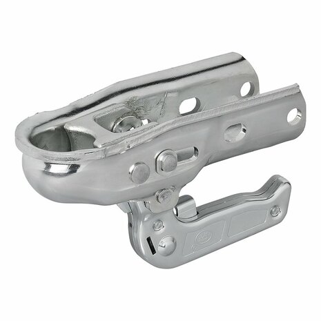Ball coupling steel round 35-50mm braked