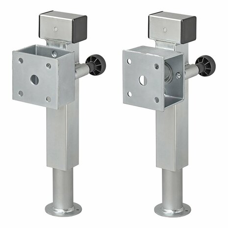 Support leg 60x60 mm tiltable SF60 D85 SW19 410-655 mm 1300kg