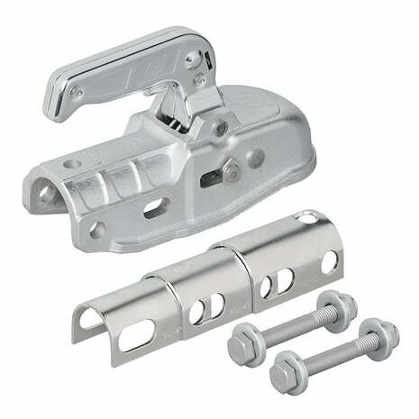 Ball coupling round 35-50 mm braked
