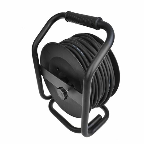 Cable reel CEE 25M 3x1.5mm² (2x Schuko + 1x CEE)