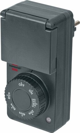 Timer with twighlight sensor DDT IP44 anthracite