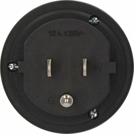 Travel Adapter earthed USA