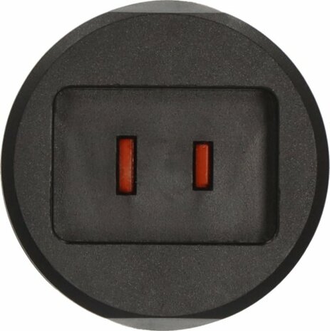 Travel Adapter USA Euro with 2,5A fuse