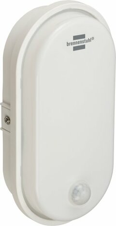 LED oval luminaire OL 1650 P with infrared motion detector 1680lm, white, IP54