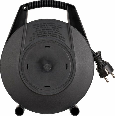 Cable Box 4-way black light grey 5m H05VV-F 3G1,5
