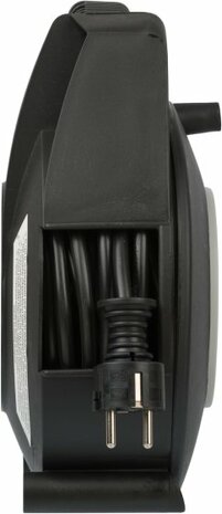 Cable Box 4-way black light grey 15m H05VV-F 3G1,5