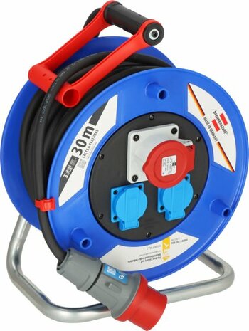 Garant CEE 1 IP44 cable reel for site & professional 30m H07RN-F 5G2,5