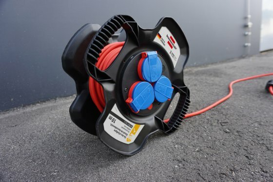 Rubber Cable Reel X-Gum IP44 10m H07RN-F 3G1.5